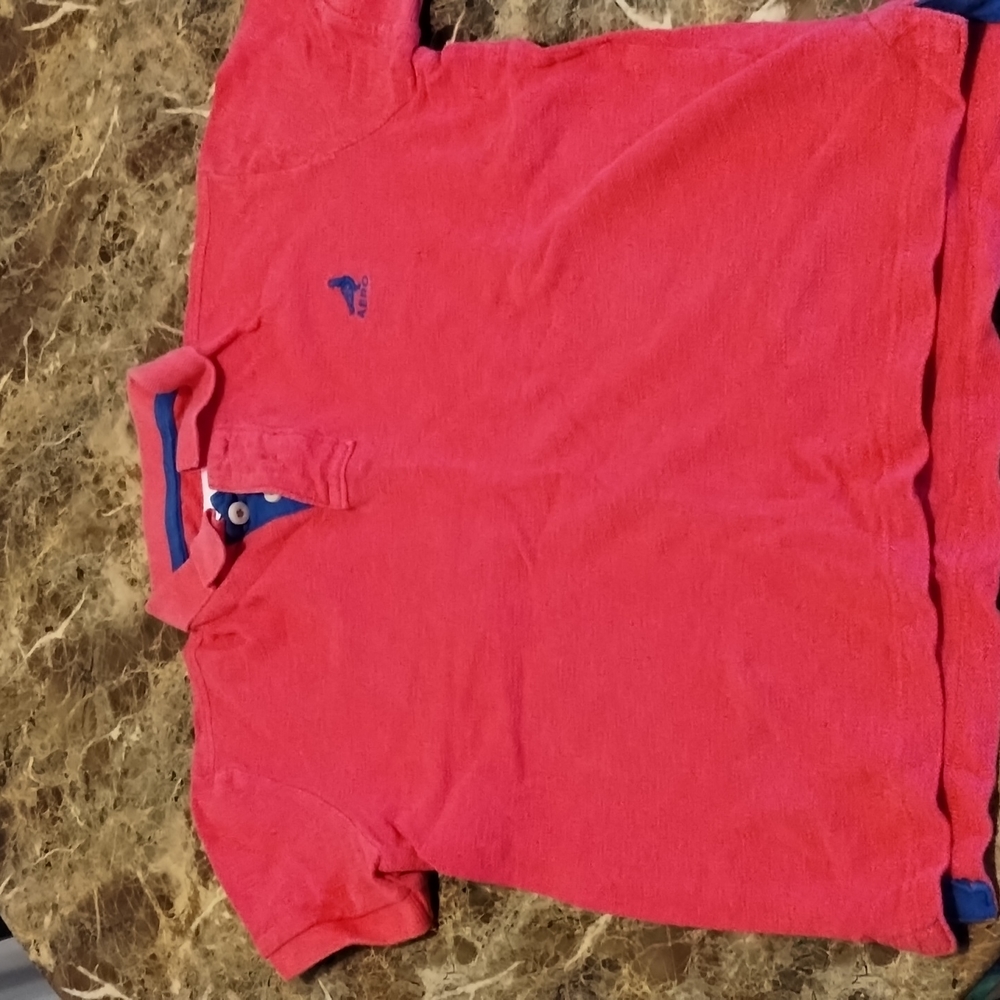 Pink areo shirt